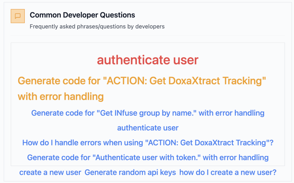 swytchcode most common queries
